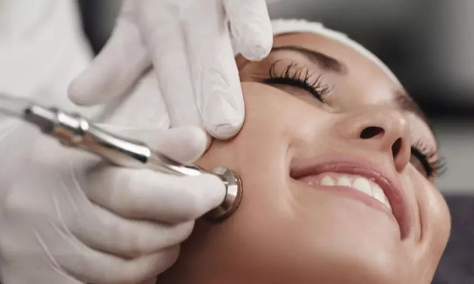 Dive into Pelle Derma Touch's Exfoliating Facial: Microdermabrasion Facial for Face or Neck (Up To 44% Off) - Primary Image