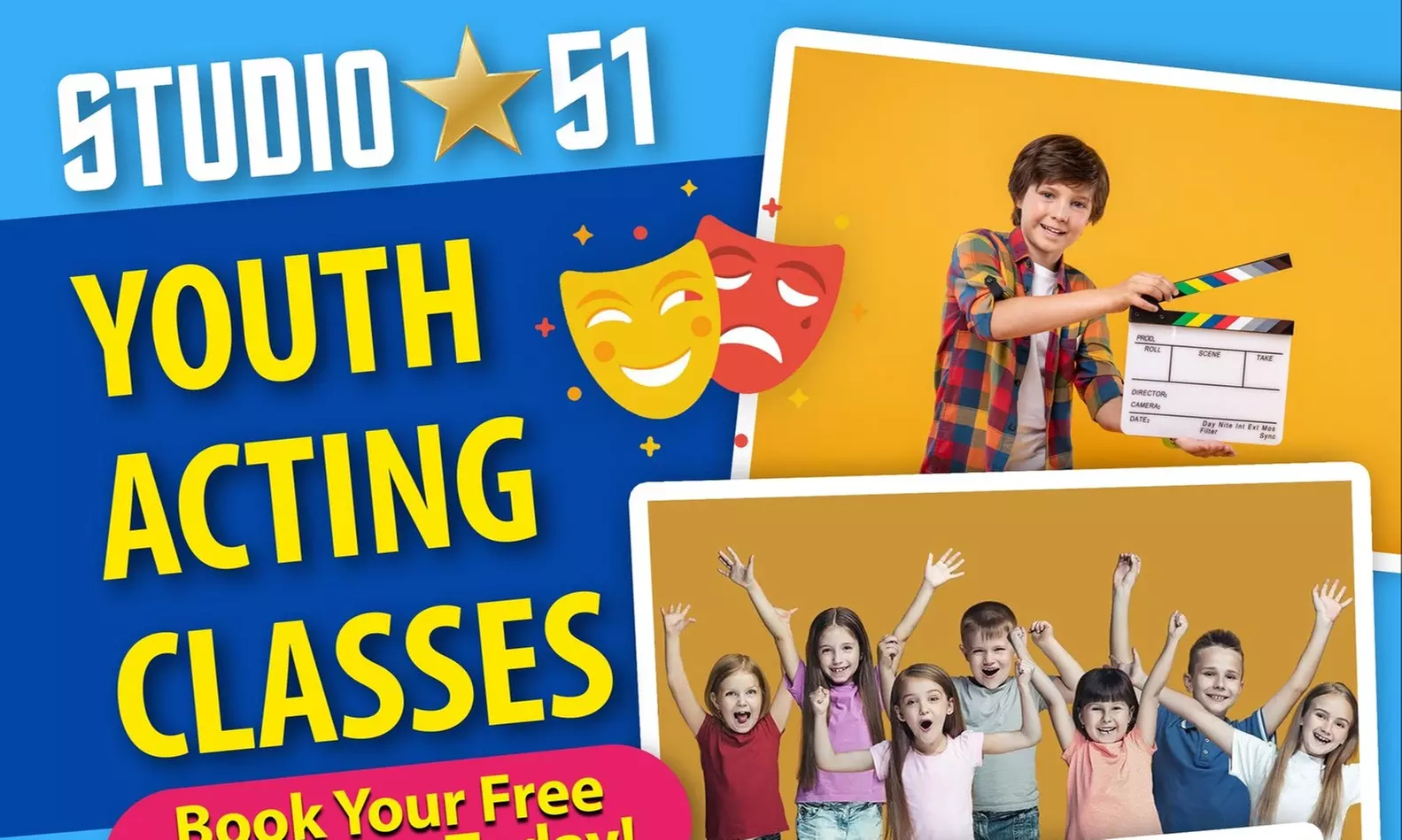Up to 49% Off on Acting & Improv Class at Studio 51 Youth Acting Academy - Primary Image