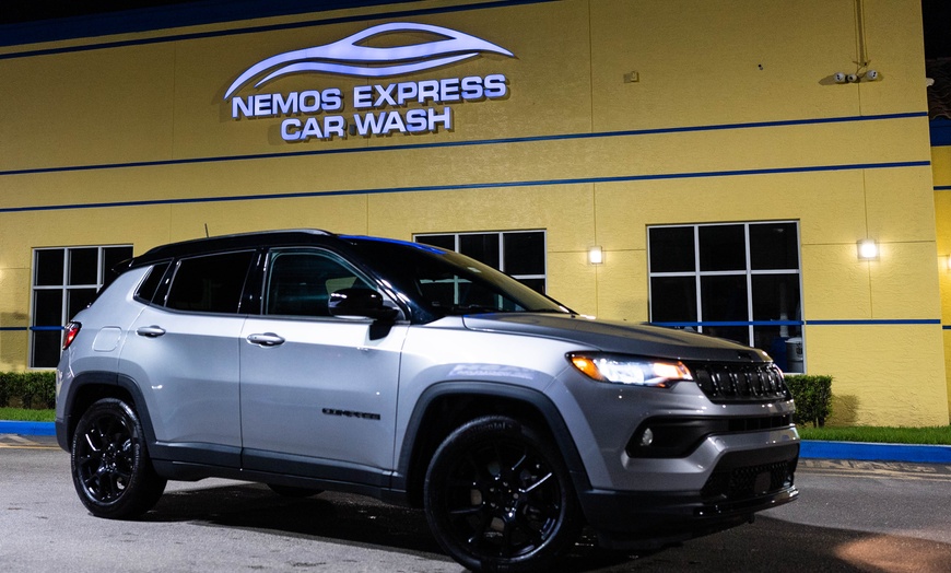 Image 7: Platinum Exterior & Interior Wash Options at Nemos Express Car Wash's