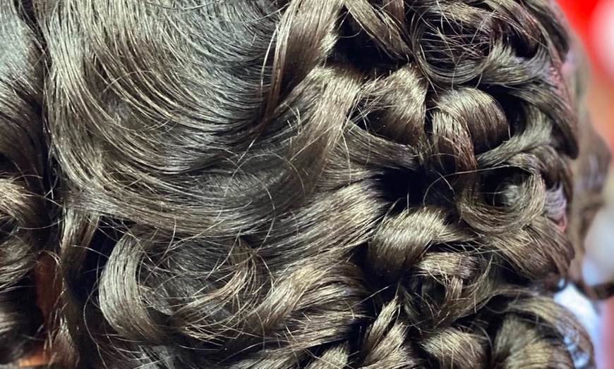 Image 6: Effortless Hair Style with Silk Press or Silk Press Spa + Opt Color