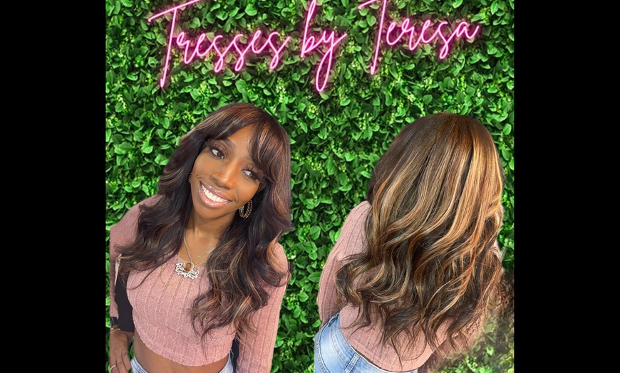 Image 1: Transform Your Look With Sew-In Hair Extensions