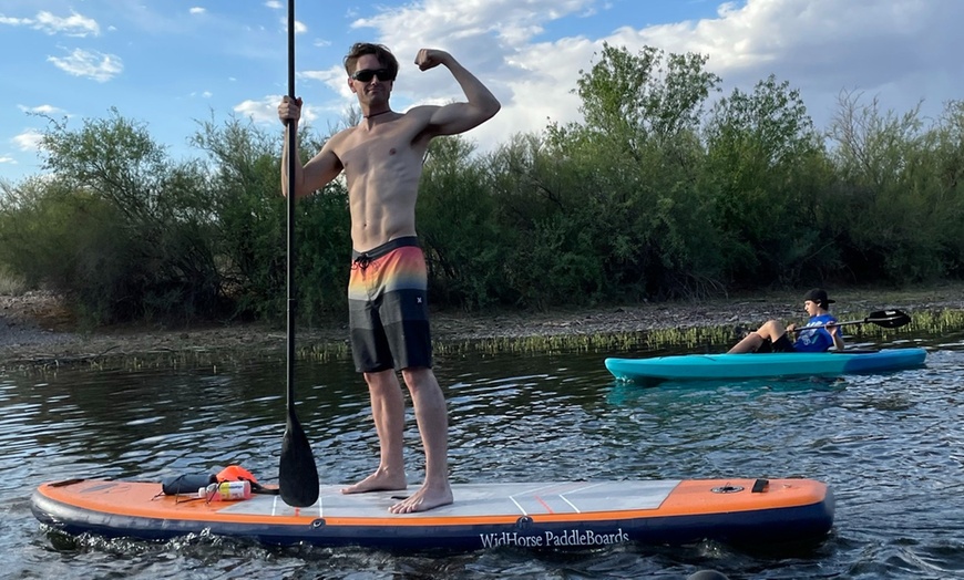 Image 6: Full-Day Paddleboard Rental Offered for 1, 2, 3, or 4 People