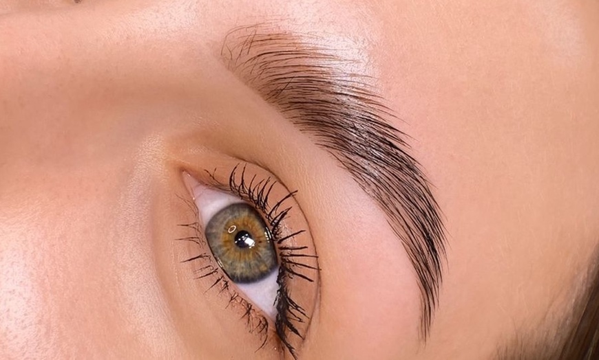 Image 2: Get Fuller Brows with Lamination Tint and Optional Wax