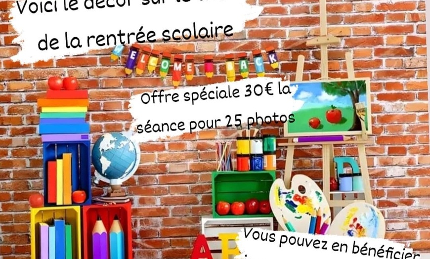 Image 1: Photos sur le thème de l'école avec cliches precieux