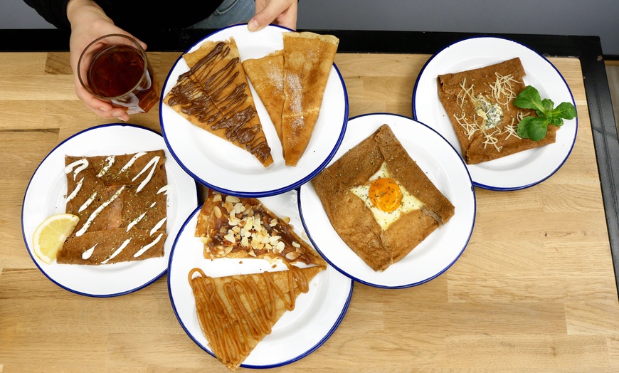 Image 5: Menu avec galettes et crêpes à la Crêperie Elo