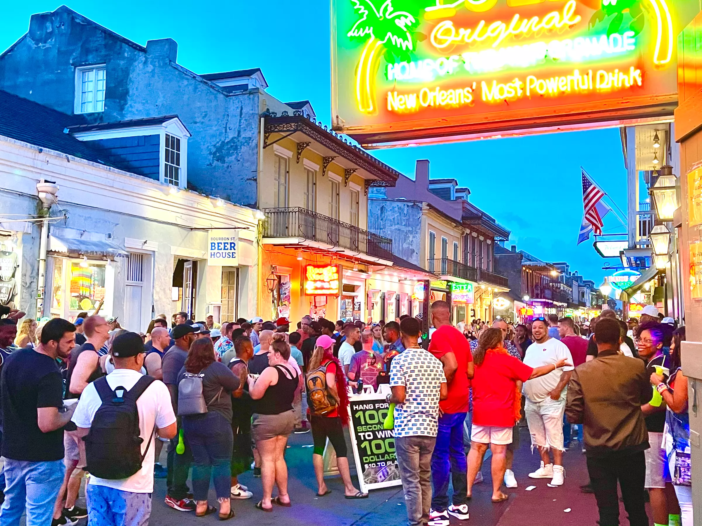 Turn your Bourbon Street night into a thrilling scavenger hunt