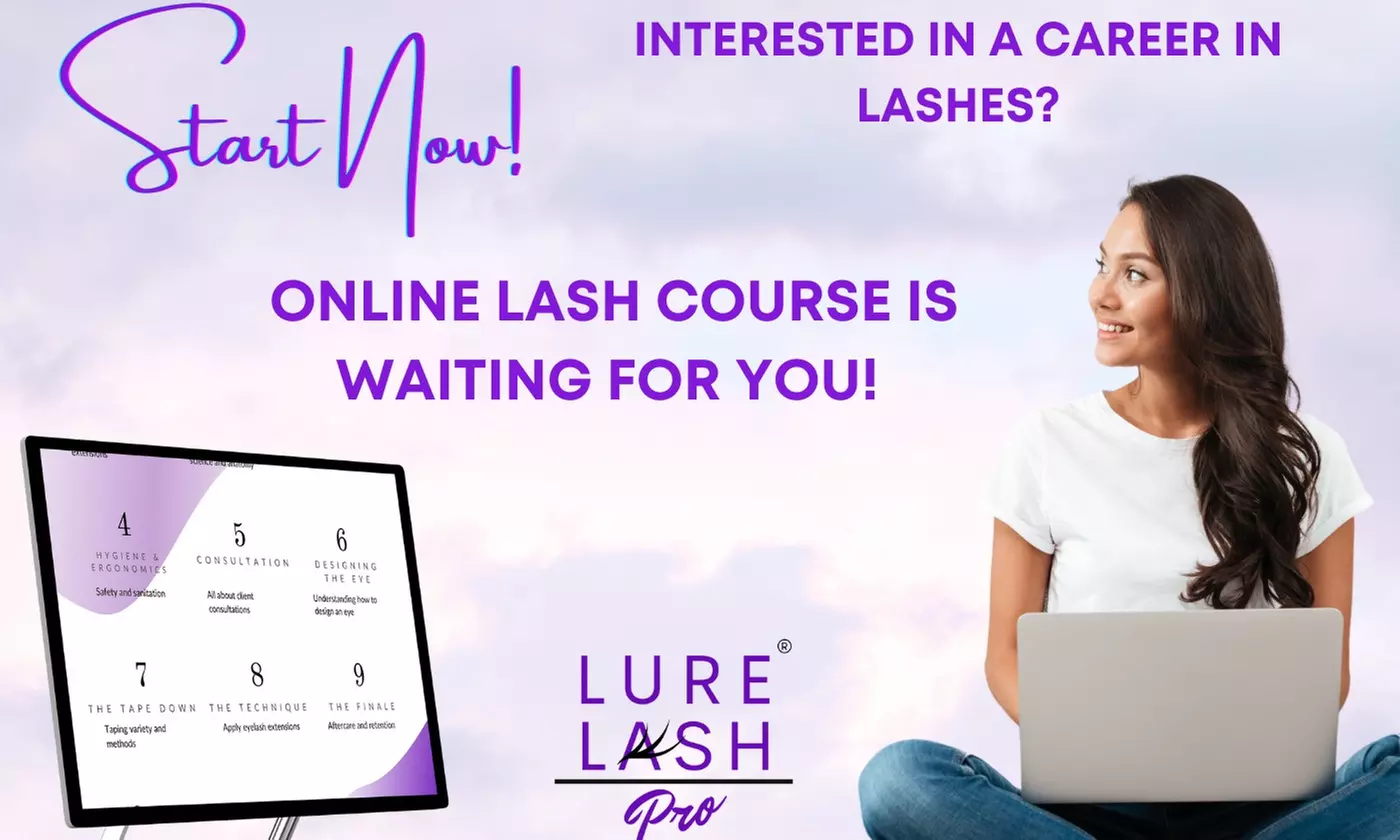 Up to 49% Off on Eyelash Extension Certification Course at Lure Lash Pro - Primary Image