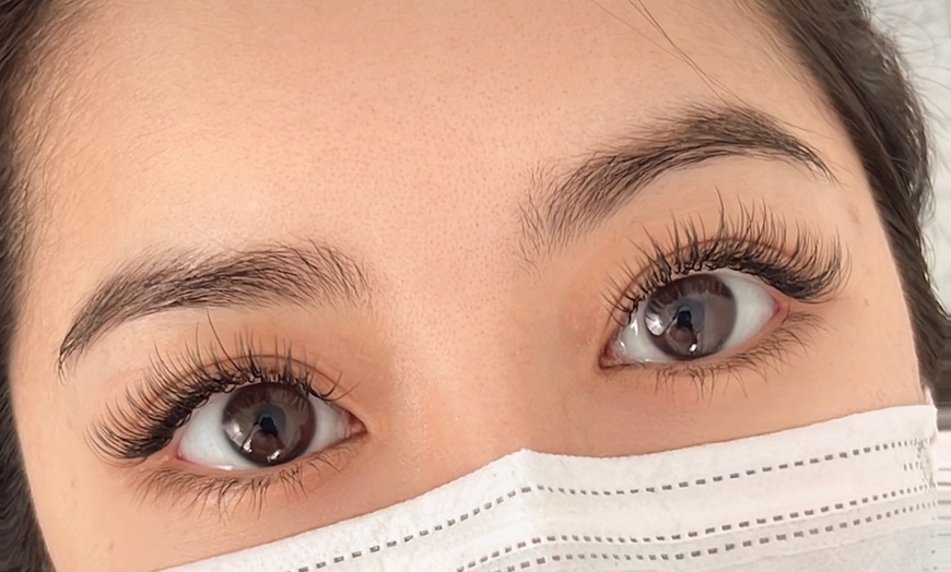 Image 1: Cashmere, One Full Set of Hybrid or Volume Eyelash Extensions