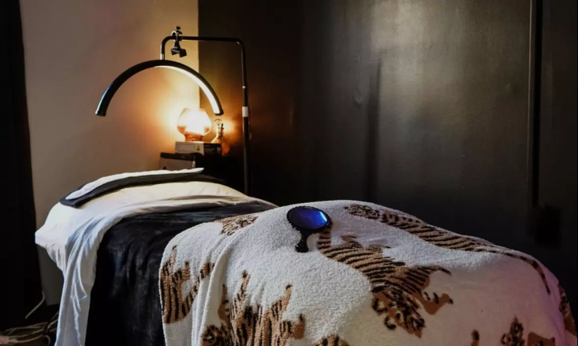 A 90-Min Dermaplaning Facial with LED Light Therapy or Lip Treatment