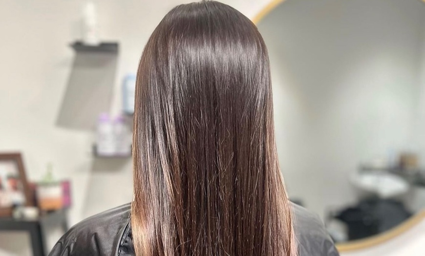 Image 3: Haircut & Blow-Dry with Optional  All Over Bleach, Balayage, and More