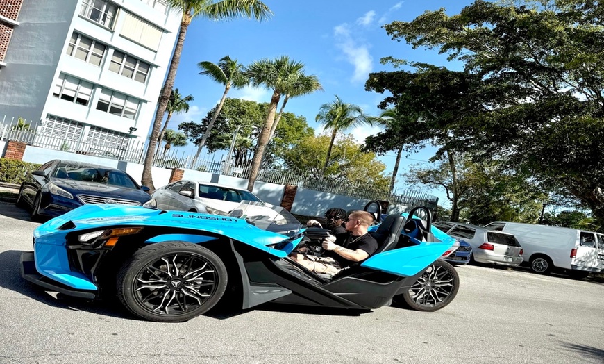 Image 5: Up to 10% Off on Car Rental at Miami Polaris Slingshot Rentals