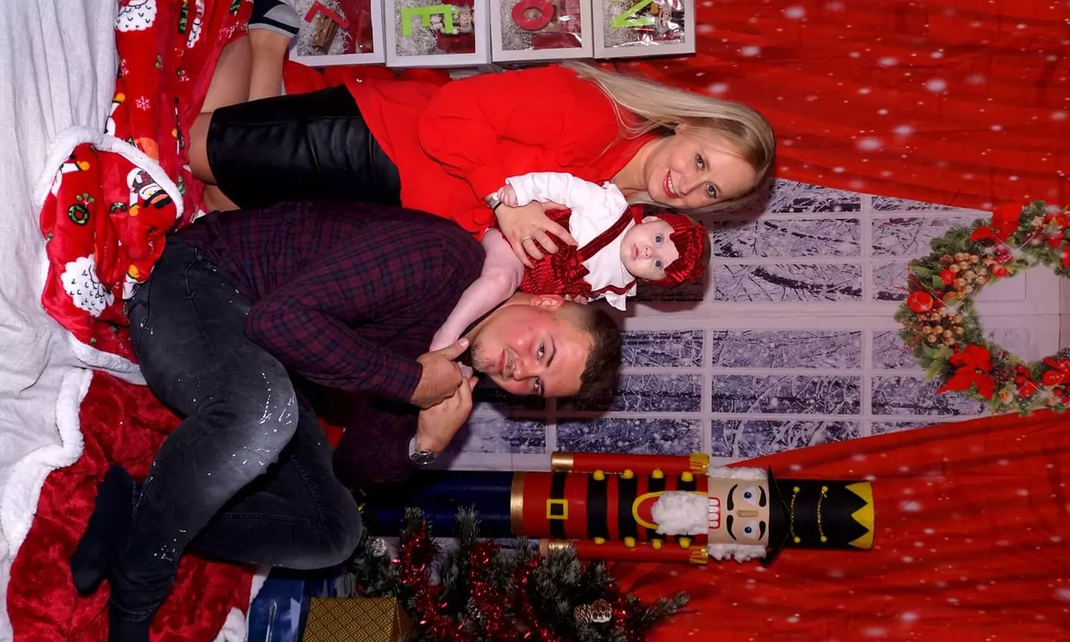 Séance photo sur le thème de Noël avec Cliches precieux