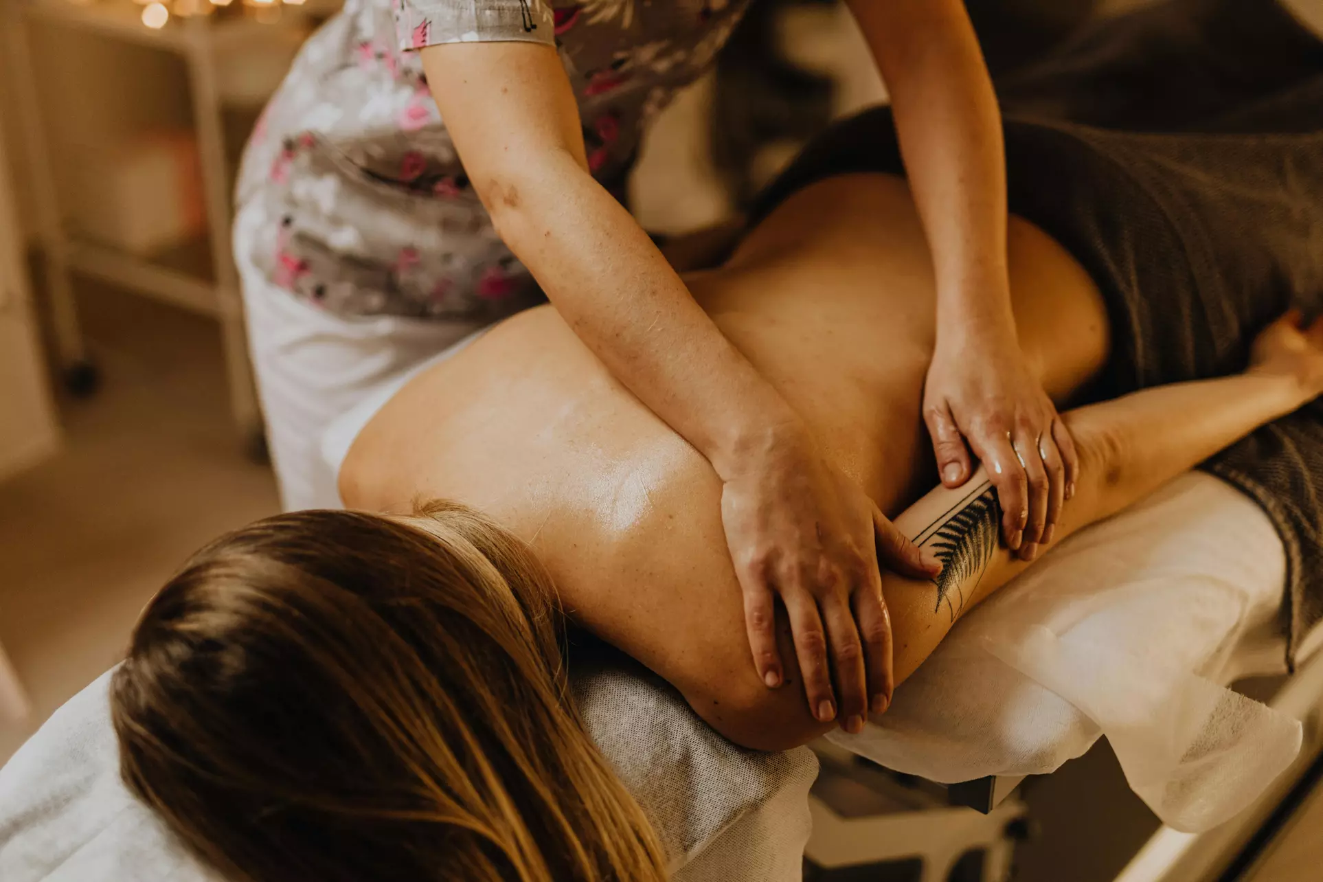 One 60-Min or 45-Min Massage with Foot Massage and Hot Towels