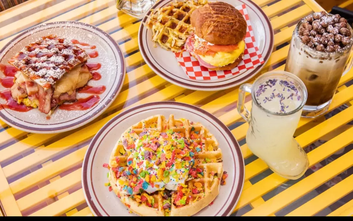 Discover Bebop Waffle Shop's Delicious Breakfast Options with Up to 23% Off on Takeout or Dine-In Meals - Primary Image