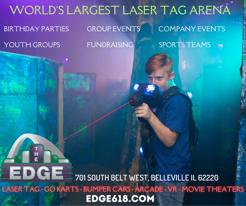 Laser Tag, Go-Karts, Bumper Cars and Arcade for 1, 2, or 4 at The Edge