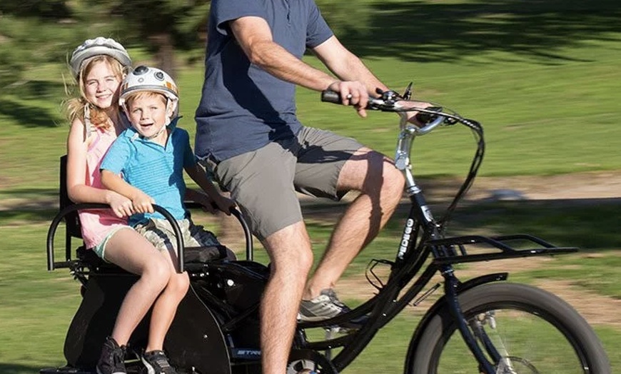 Image 4: 3-Day Rental of Cruiser, Off-Road Fat Tire, or Family & Cargo E-Bike