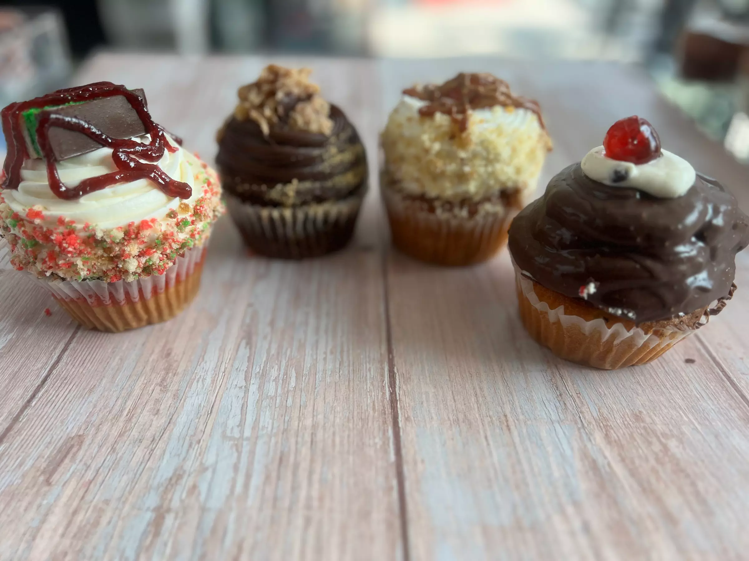 Treat Yourself with Get Baked New York's Four Assorted Large Cupcakes (Up to 33% Off) - Second Medium