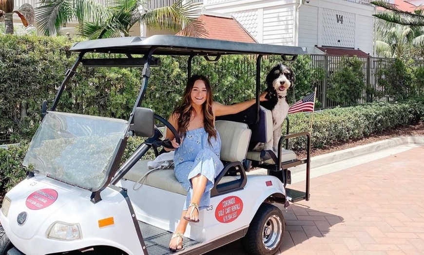 Image 10: Embark on a 2 Hour Rental Experience or All Day Golf Cart Adventure (Seat up to 4 or 6 people) ( Up to 25% Off )