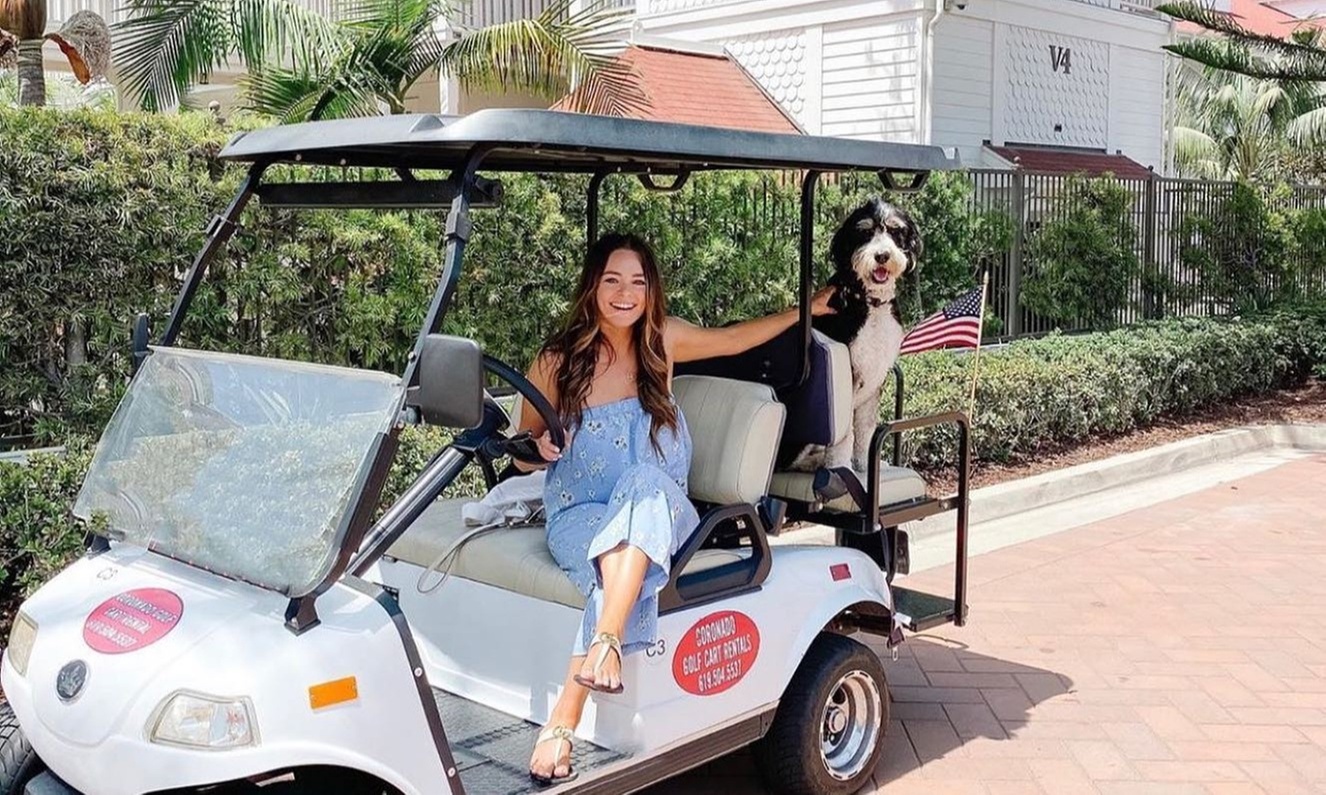 Embark on a 2 Hour Rental Experience or All Day Golf Cart Adventure (Seat up to 4 or 6 people) ( Up to 25% Off )