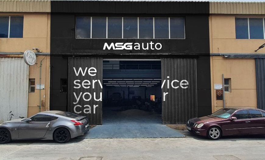 Image 1: Up to 40% Off on Automotive Oil Change at MSG auto