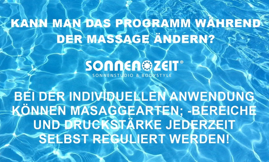 Image 3: 20 Min. Überwassermassage mit dem Wellsystem RELAX PLUS