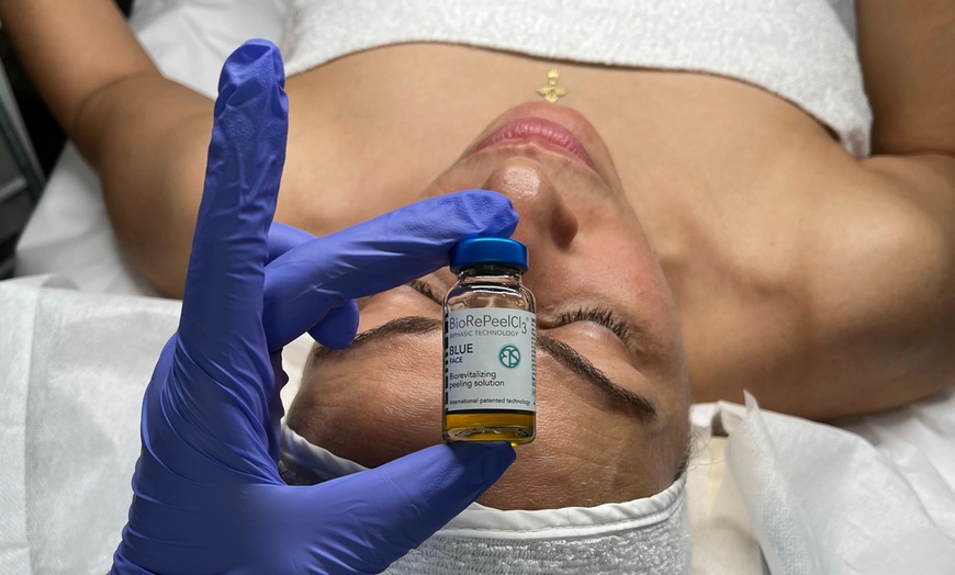 Image 1: Experience a BioRepeel Session with Optional Microdermabrasion Combo