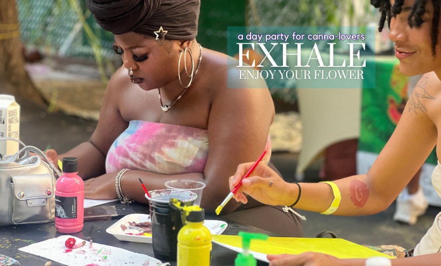 Image 3: Exhale NYC: Flowers Day Party on June 28 at 1 pm