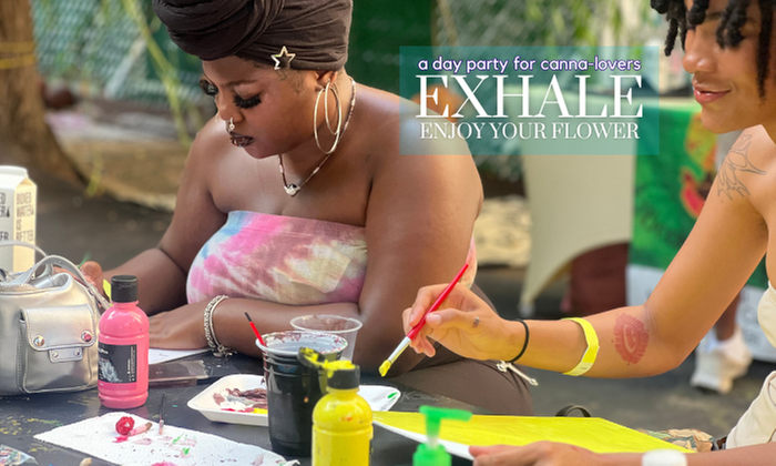 Exhale NYC: Flowers Day Party on June 28 at 1 pm