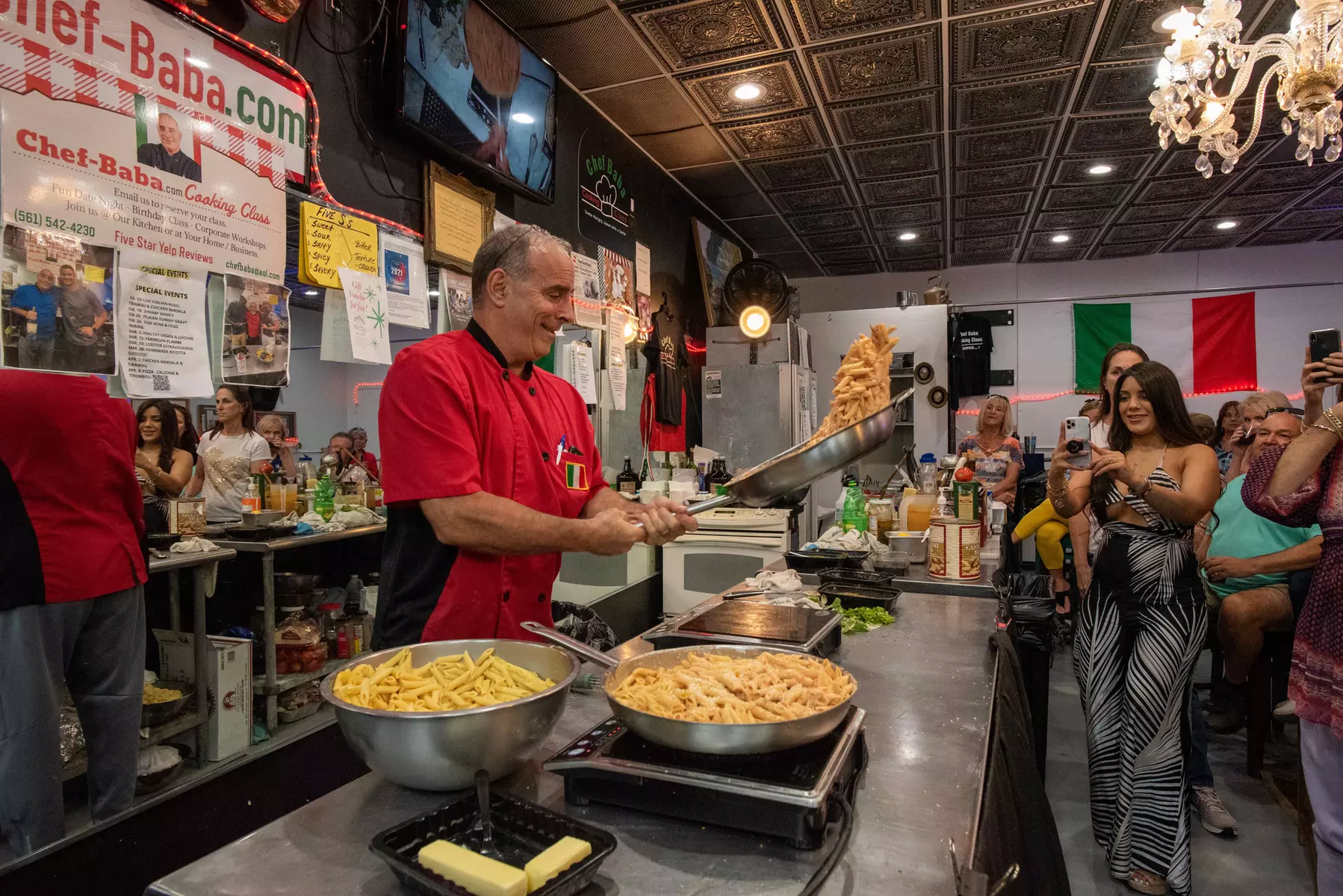 Discover Chef Baba's Birthday anniversary and Special Events Culinary Classes: Fun Cooking Options for 8 to 18 or more Special Events