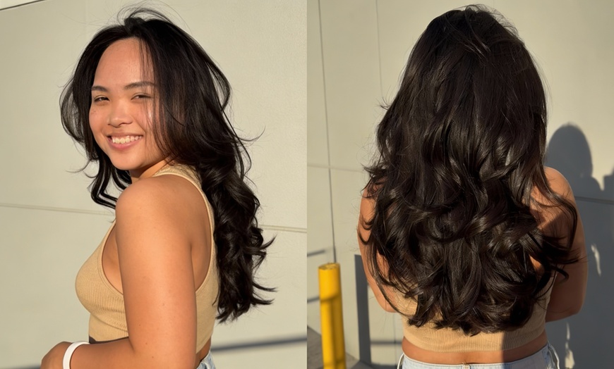 Image 7: Premium Hair Color, Highlights & Brazilian Blowout Styling Packages