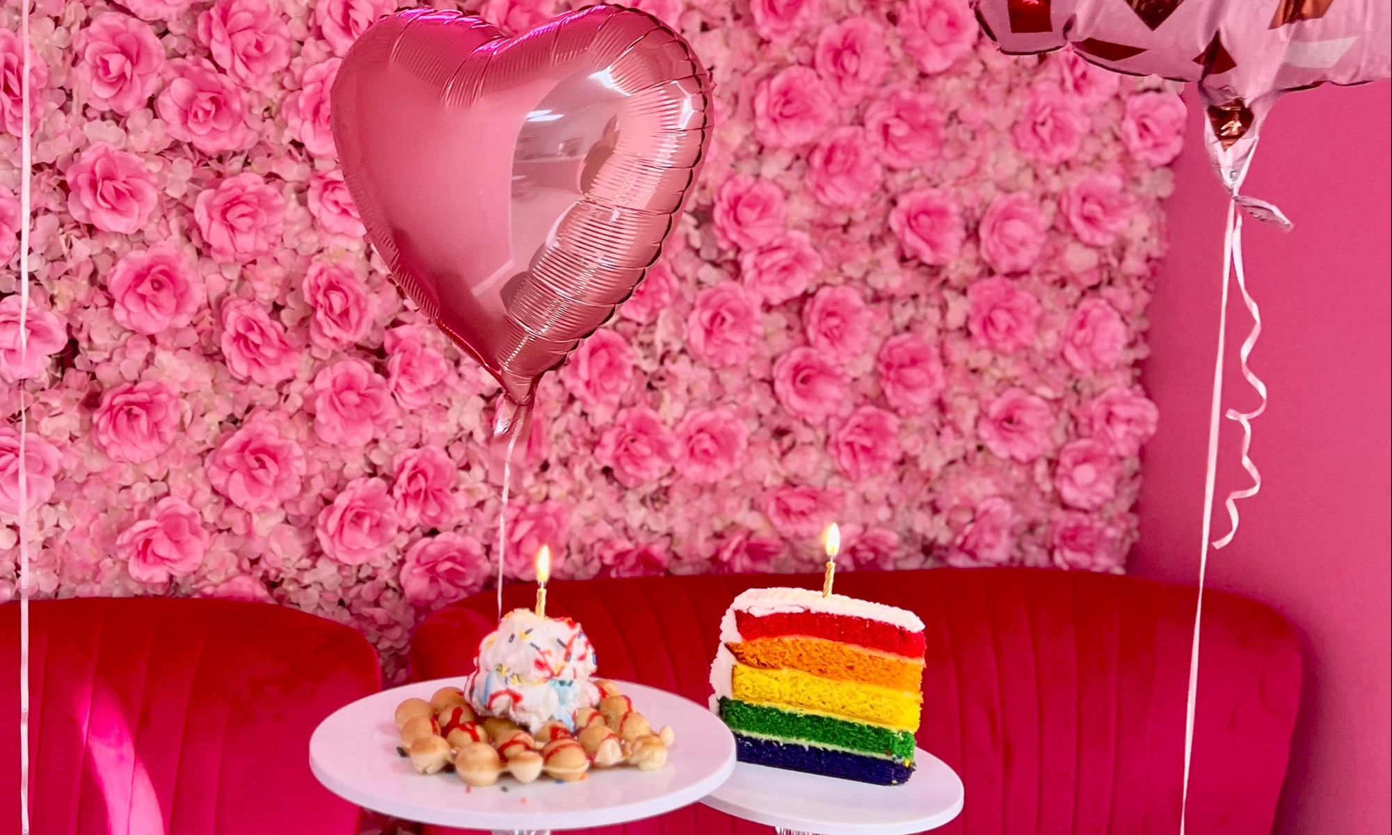 Sweet Valentine's Photo Experience with Ice Cream or Cake Treat