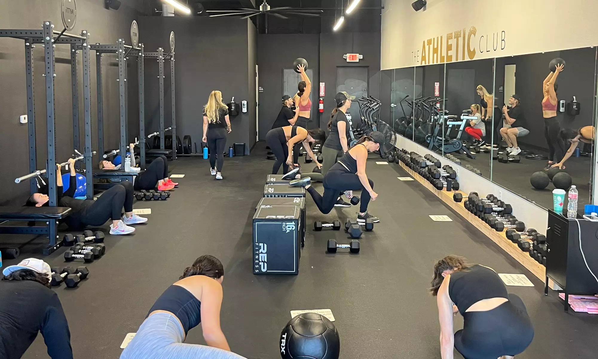 Up to 64% Off on Fitness Studio at The Athletic Club - Second Medium