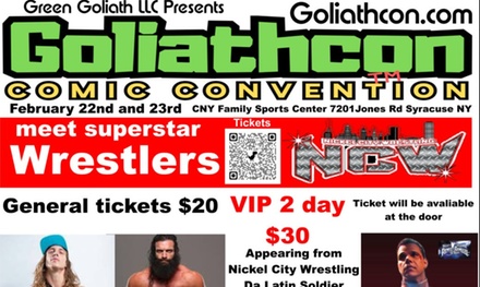 Weekend Pass! - Goliathcon Comic Convention