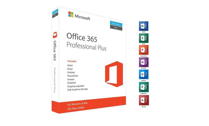 Image 1: Microsoft Office 365 Pro Plus - PC, Mac, iOS, Android
