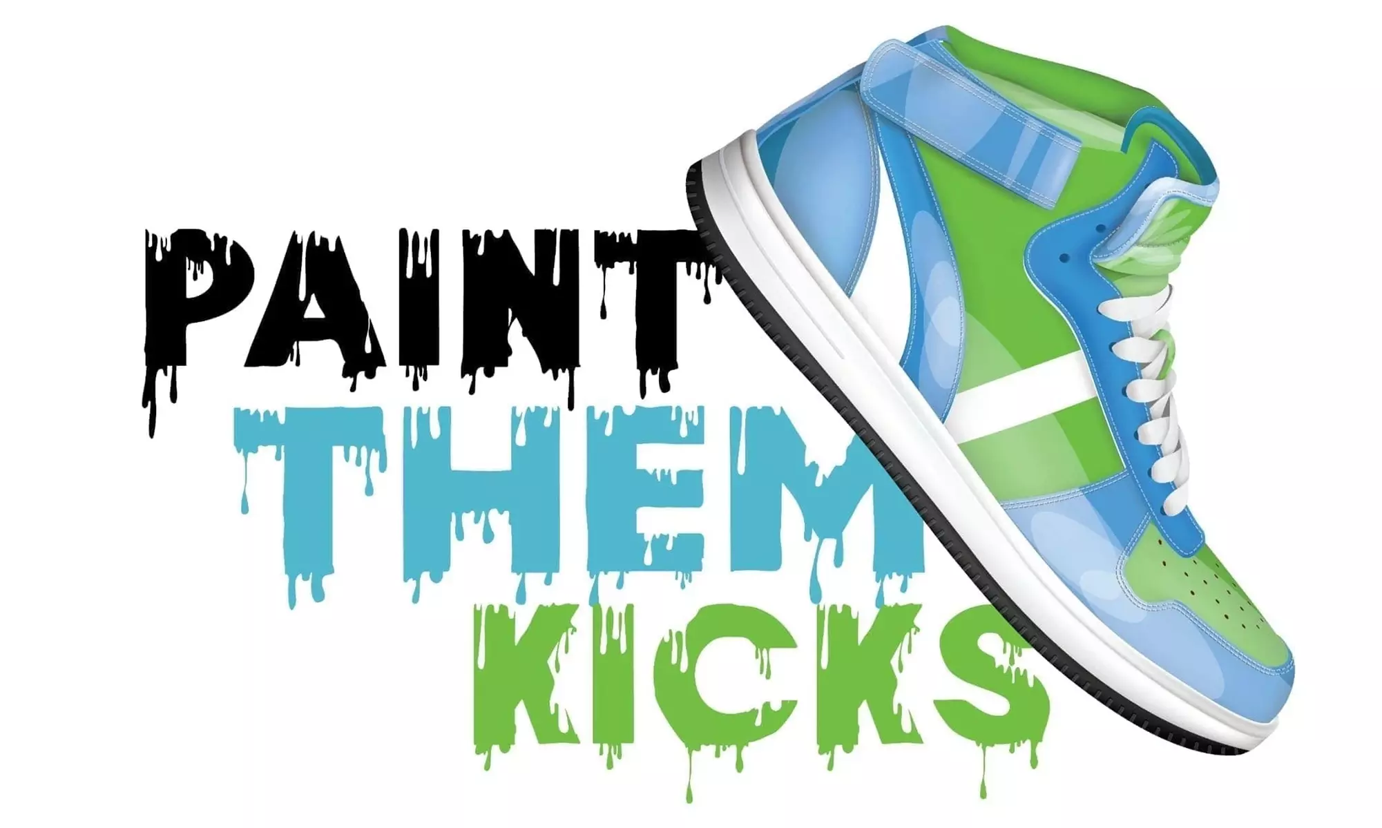 Up to 30% Off on Painting Lesson - Kids at Paint Them Kicks - Primary Image