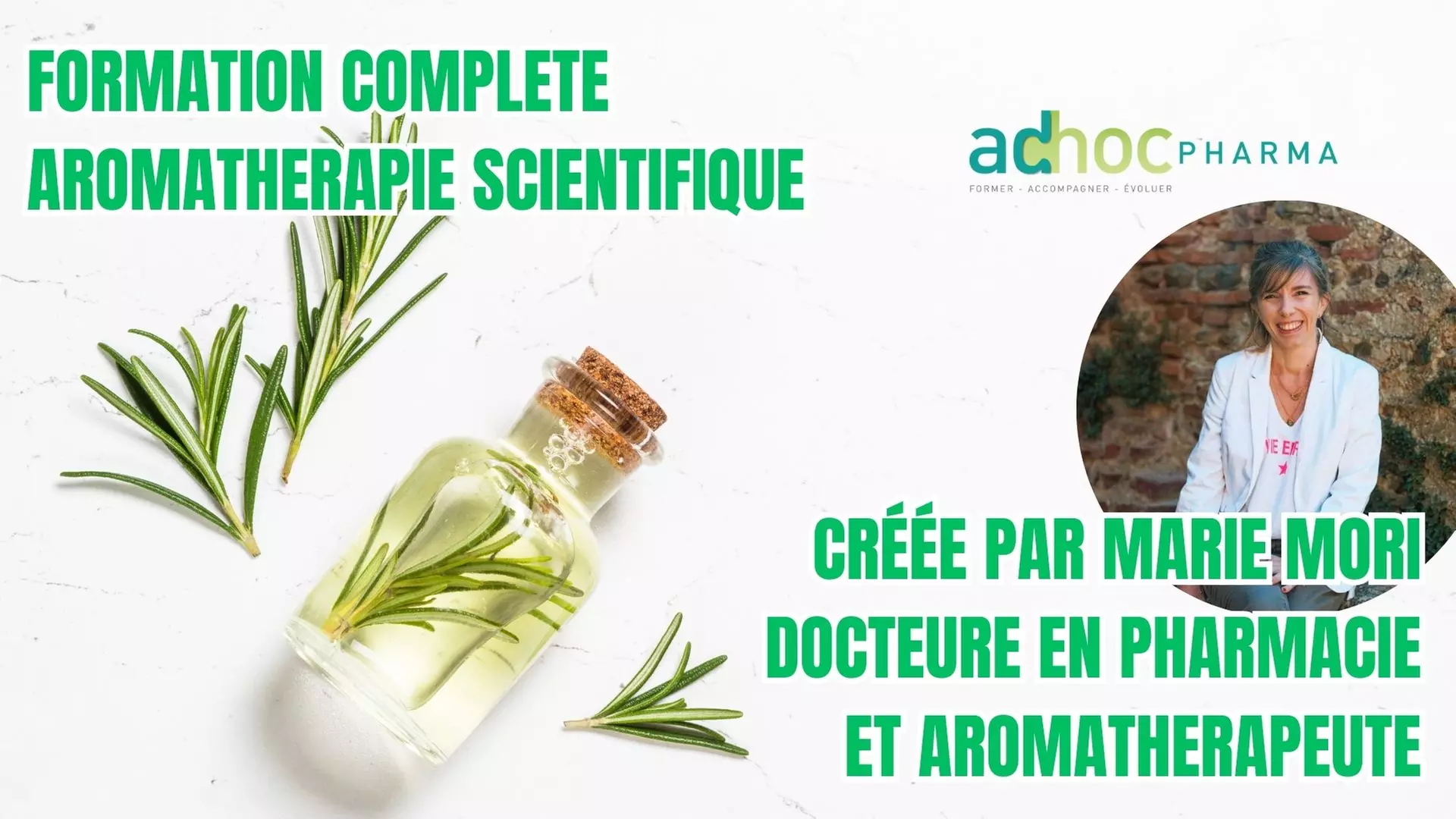 Jusqu'à 85% de réduction sur Aromathérapie avec ADHOCPHARMA