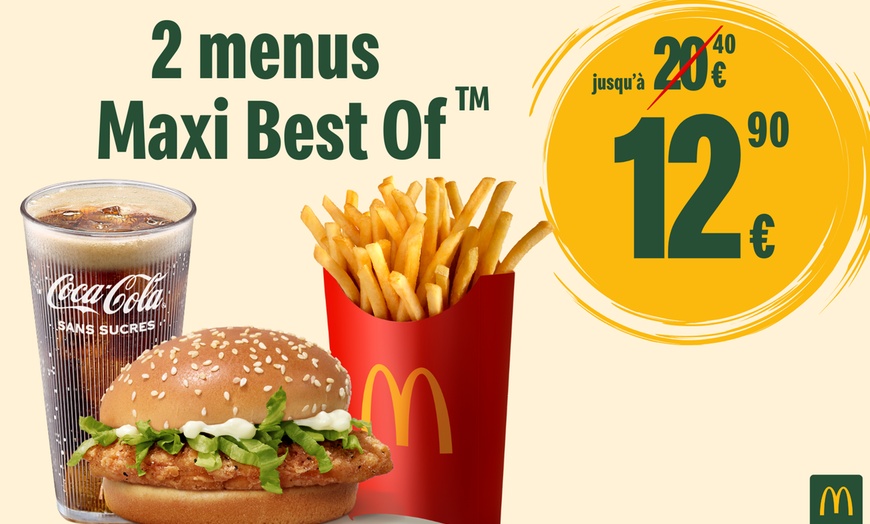 Image 1: Vous régaler sans vous ruiner : menu McDonald's à petit prix