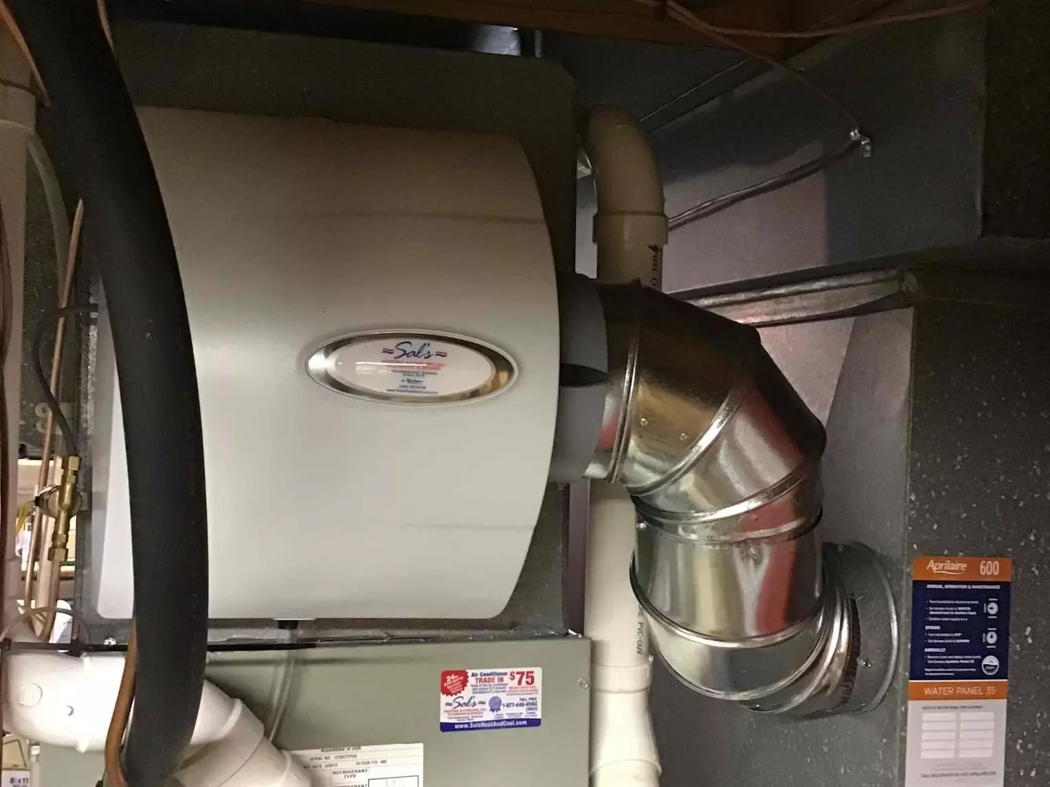 Up to 40% Off on Humidifier Installation at Sal's Heating and Cooling - Primary Image