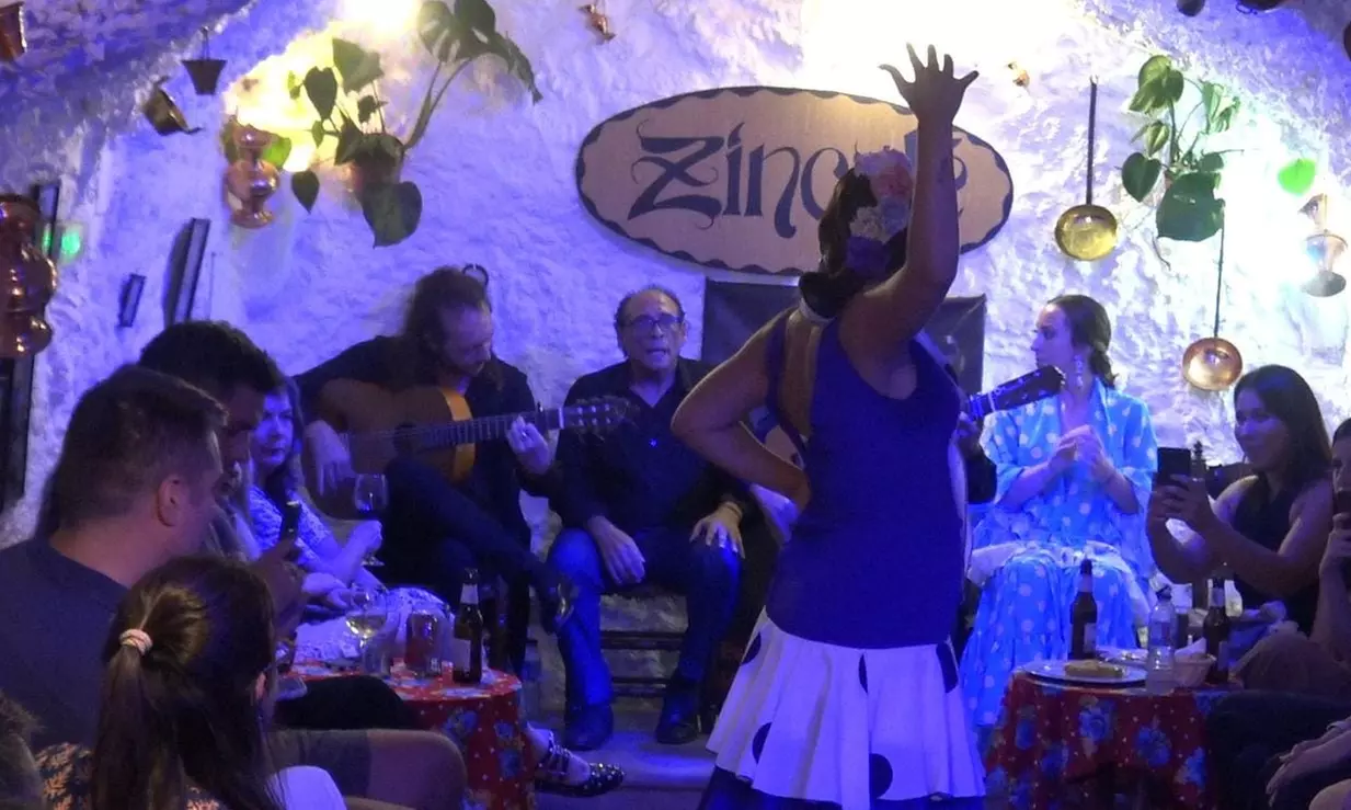 Espectáculo de baile flamenco