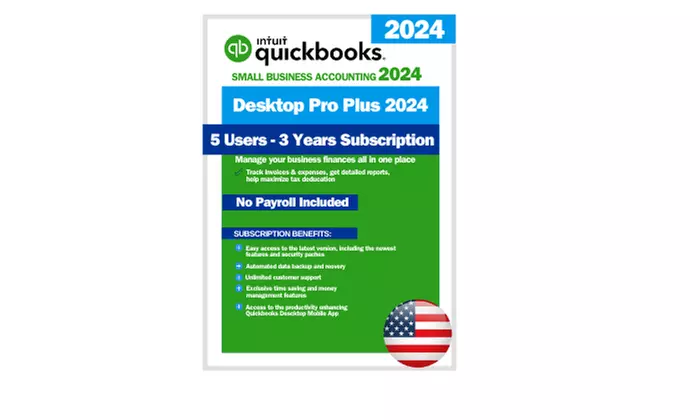 Up to 63% Off on Quickbooks Desktop Pro Plus 2024 at Agency Compass - Primary Image