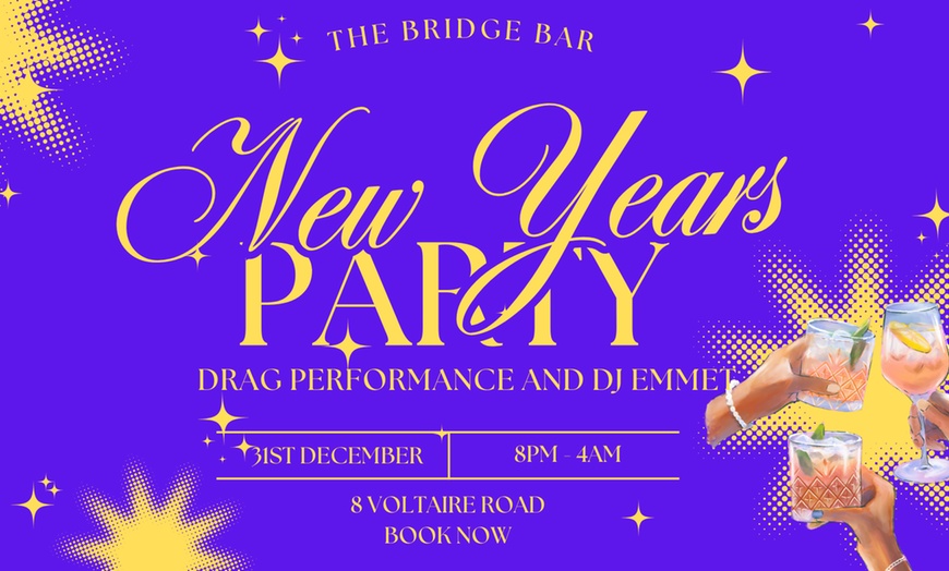 Image 1: Celebrate New Year's Evening with a Ticket, Drag Show & DJ!