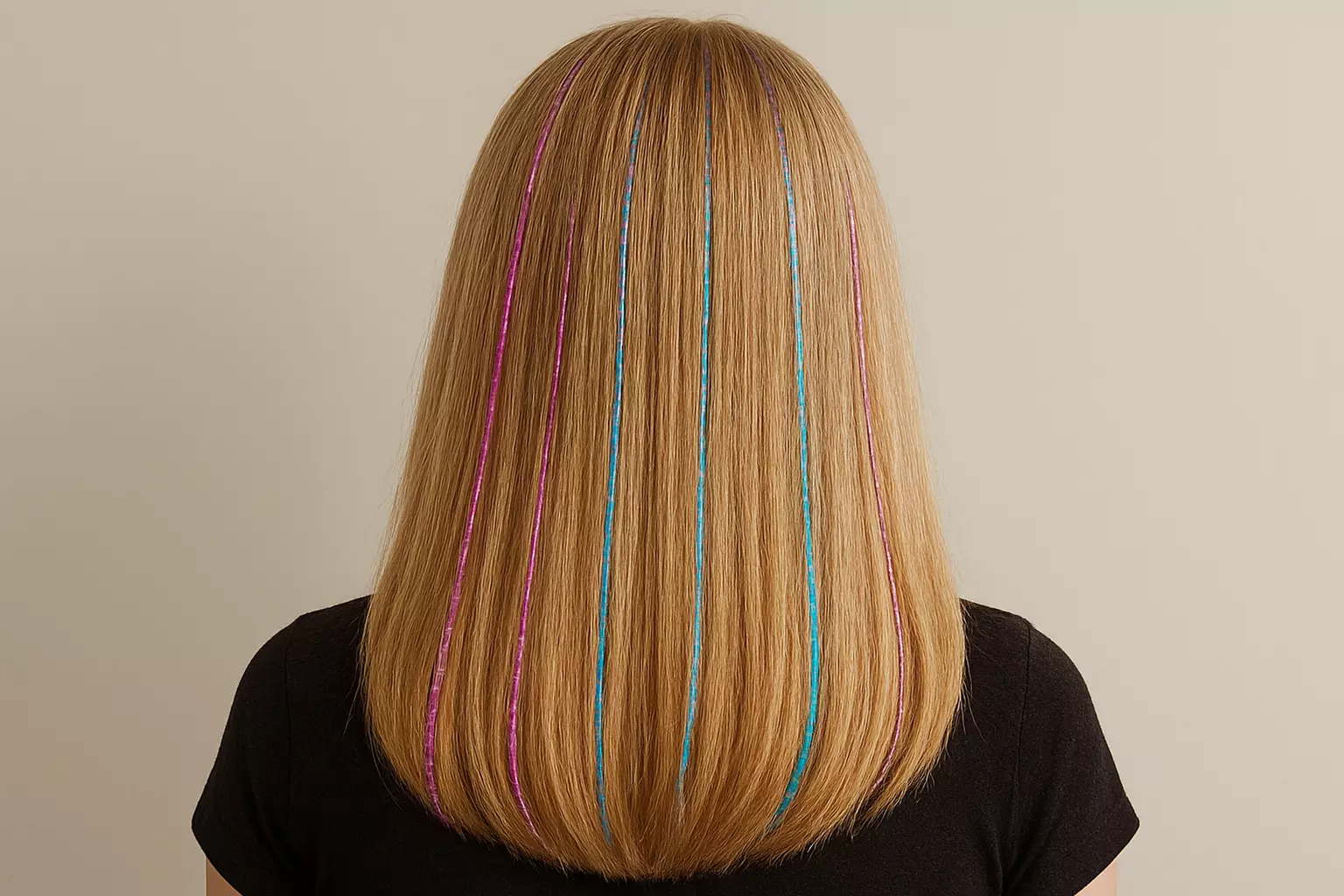 Get Six, Eight, Ten, Fifteen, or Twenty Strands of Hair Tinsel at Missy Conley Hair Tinsel (Up To 50% Off) - Second Medium