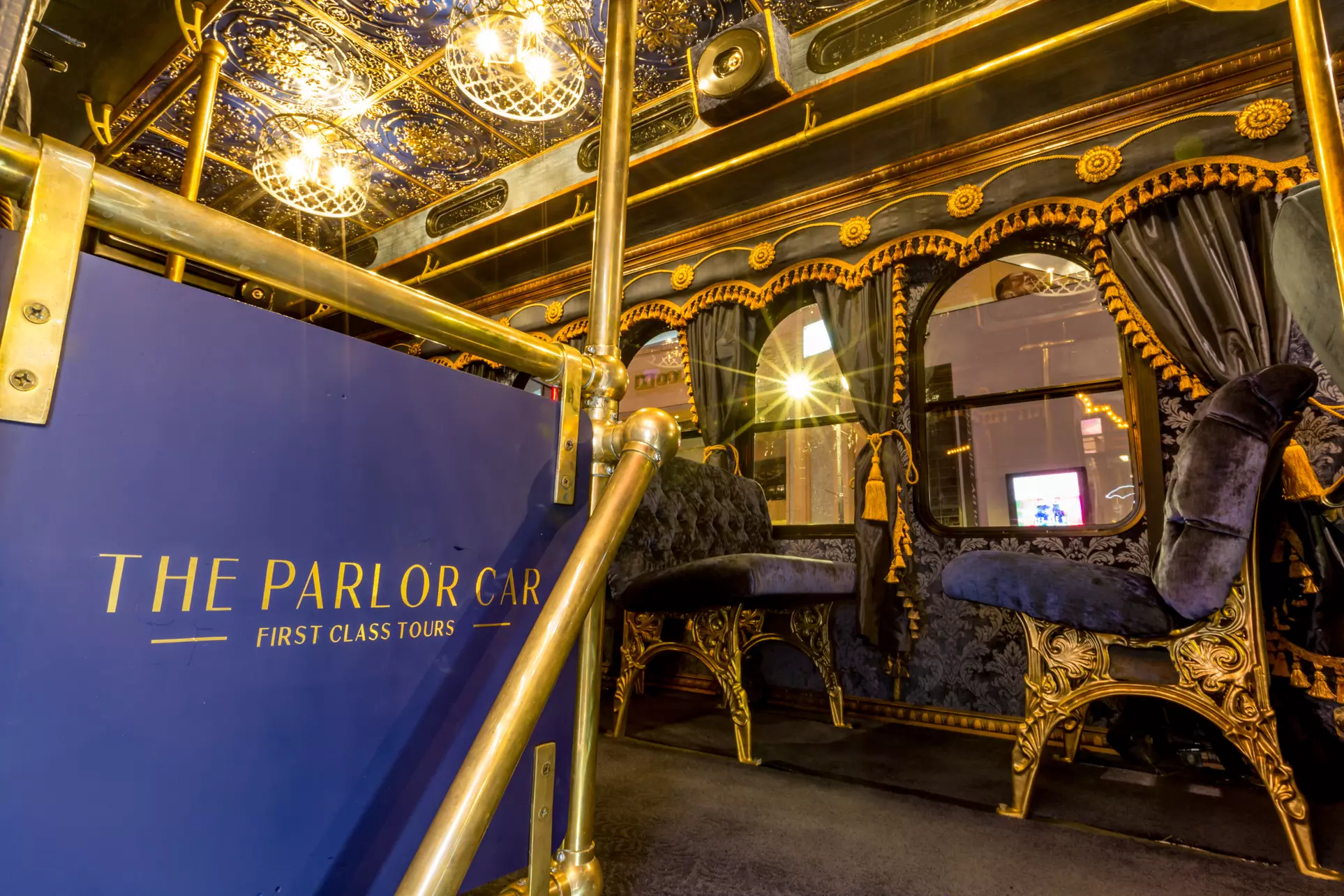 Embark on The Parlor Car Tours' luxury trolley journey, offering options for both adults and children, with up to 40% off - Primary Image