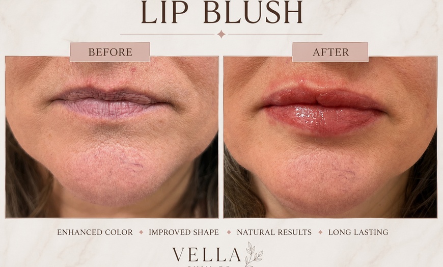 Image 3: Semi-Permanent Lip Blush Service for a Soft, Subtle Tint