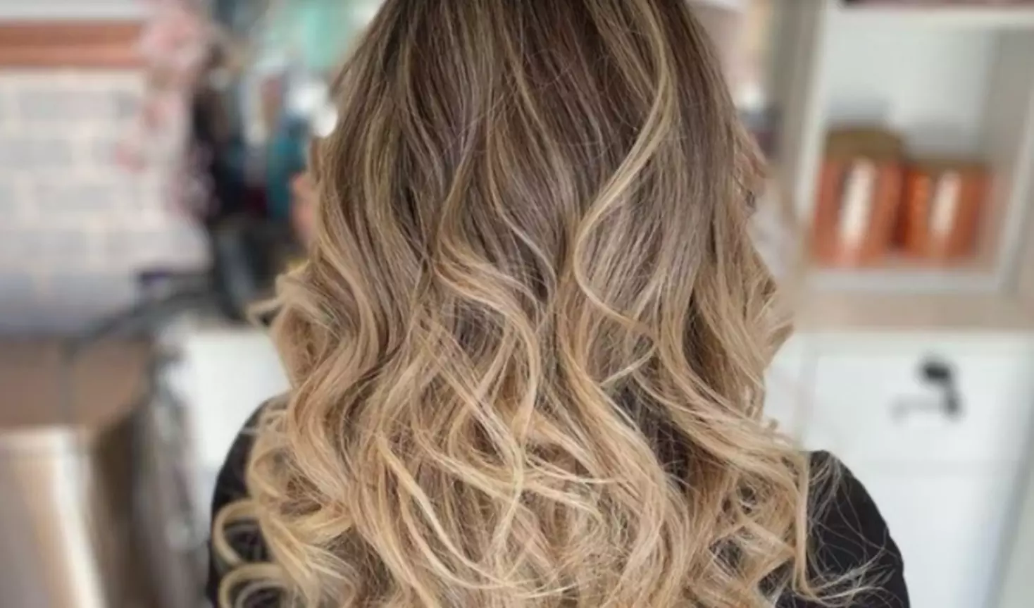 Enjoy Haircut with Condition, Blowdry and Balayage or Touchup