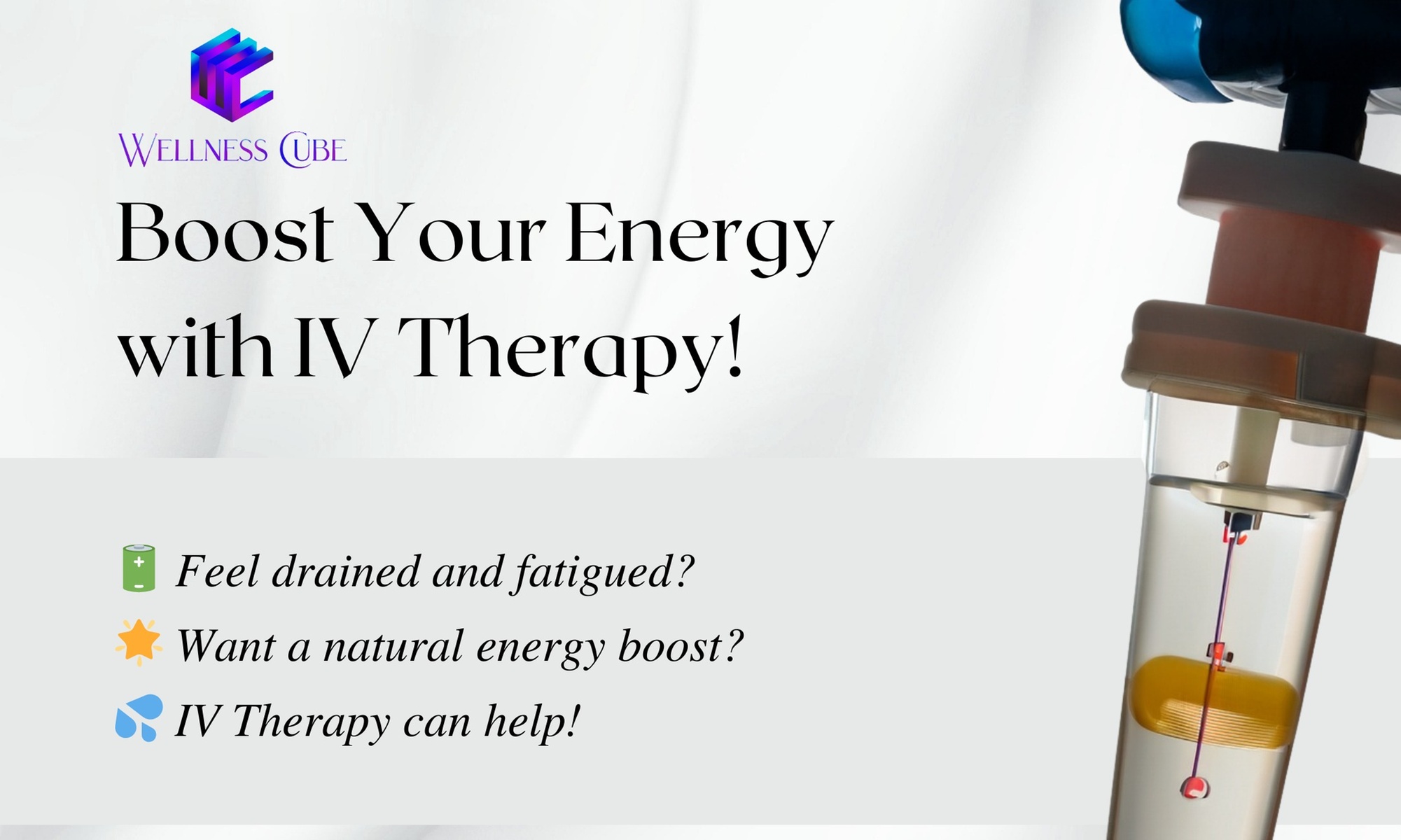 Up to 46% Off on Hangover IV at Wellness Cube Health