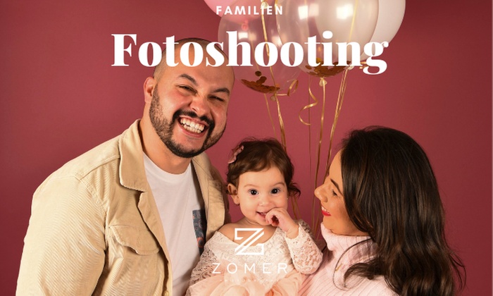 Familien-Fotoshooting inkl. 2 - 5 Bilder & Experience Card
