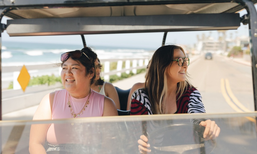 Image 2: Embark on a 2 Hour Rental Experience or All Day Golf Cart Adventure (Seat up to 4 or 6 people) ( Up to 25% Off )