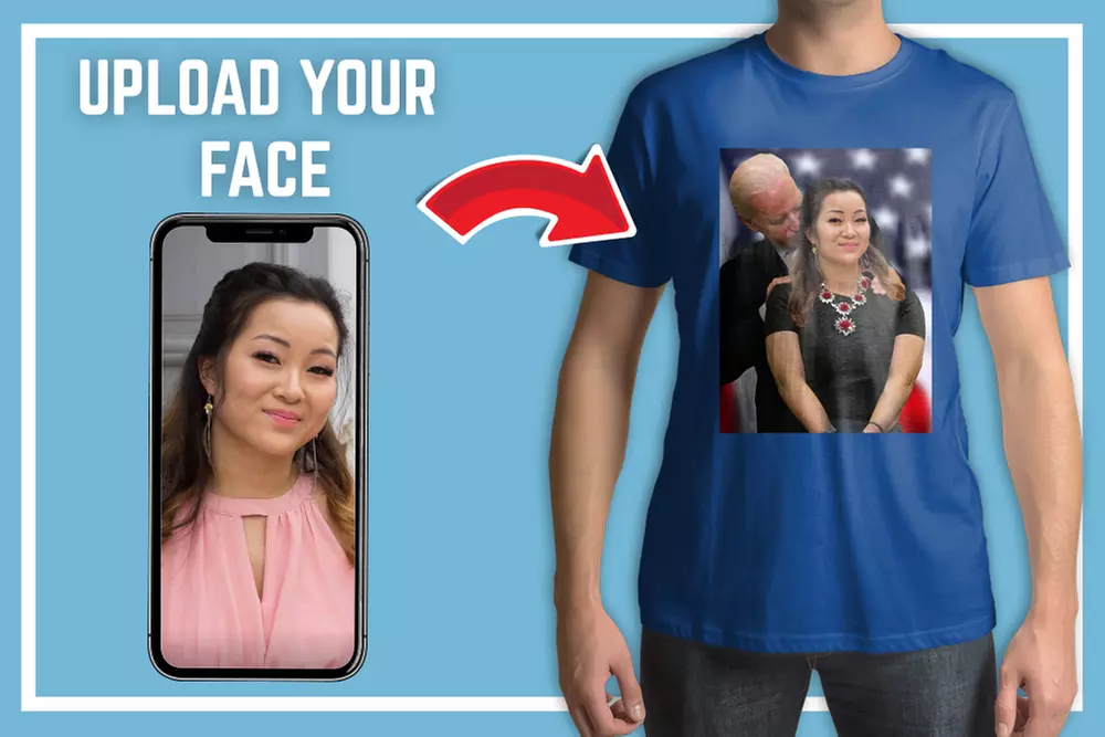 Up to 44% Off on Custom Joe Biden Whispering T-Shirts For Men and Women at Function Socks - Primary Image