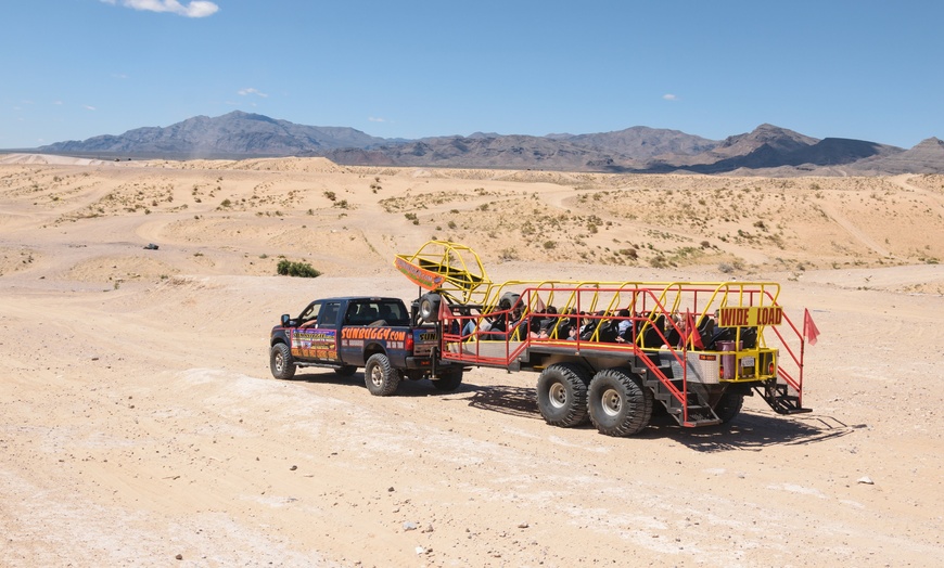 Image 5: Thrilling Las Vegas Sand Dunes Adventure in One-of-a-Kind Tram Buggies